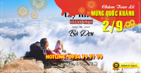  Tây Ninh - Núi Bà Đen 1 ngày Lễ 2/9/2024