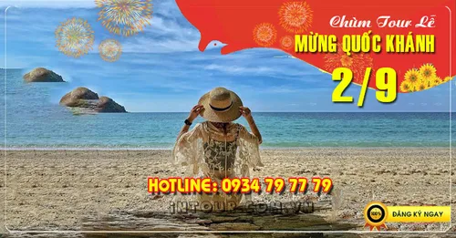  Côn Đảo 3 ngày 2 đêm Lễ 2/9/2025