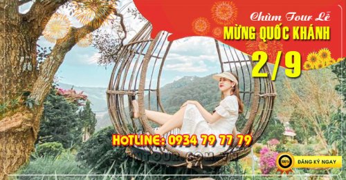  Đà Lạt 3 ngày 3 đêm Lễ 2/9/2025