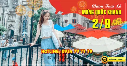  Đà Nẵng Bà Nà Hills 3 ngày 2 đêm Lễ 2/9/2025