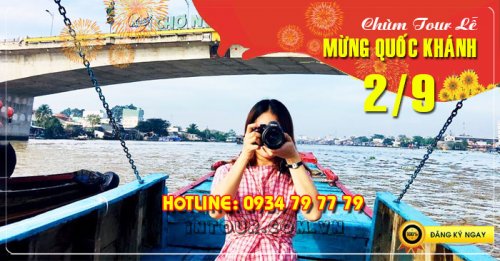  miền Tây Mỹ Tho - Cần Thơ 2 Ngày 1 Đêm Lễ 2/9/2025