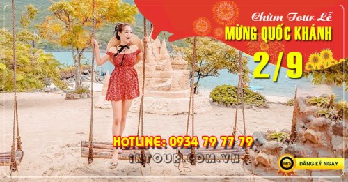  Đảo Bình Ba 2 ngày 1 đêm Lễ 2/9/2025