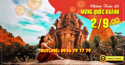  Phan Thiết - Nha Trang - Đà Lạt 6 ngày 5 đêm Lễ 2/9/2025