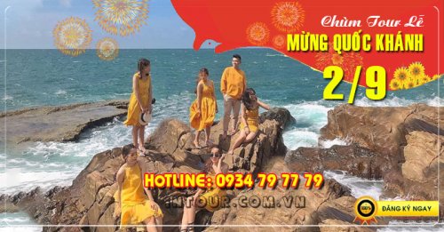  Ninh Chữ - Vịnh Vĩnh Hy - Đảo Bình Hưng 2 ngày 2 đêm Lễ 2/9/2025