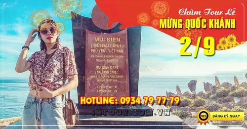  Phú Yên Đảo Hòn Nưa 3 ngày 3 đêm Lễ 2/9/2025