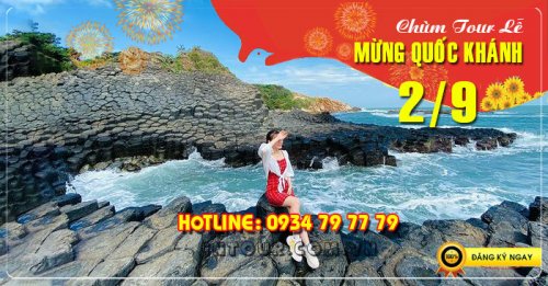  Phú Yên - Điệp Sơn 3 ngày 3 đêm Lễ 2/9/2025