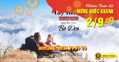  Tây Ninh - Núi Bà Đen 1 ngày Lễ 2/9/2025