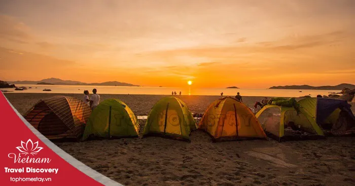  Cắm Trại + BBQ Bãi biển FLC Nhơn Lý Quy Nhơn 1 Đêm