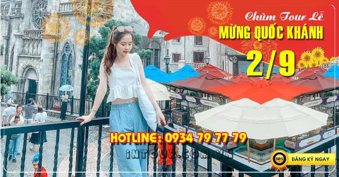  Đà Nẵng Bà Nà Hills 3 ngày 2 đêm Lễ 2/9/2025