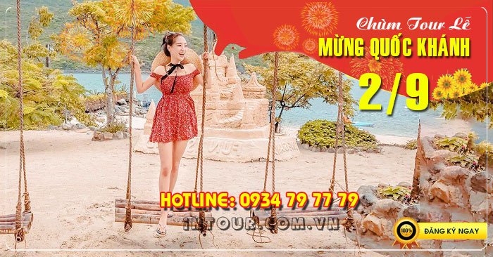  Đảo Bình Ba 2 ngày 1 đêm Lễ 2/9/2025